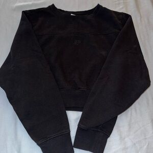 PINK Victoria's Secret Classic Black Crew Neck Sweater